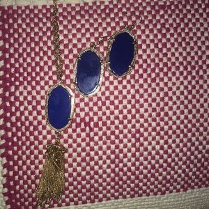 Set, Earrings and necklace